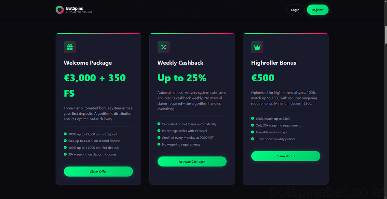 Botspinsbet Casino Casino